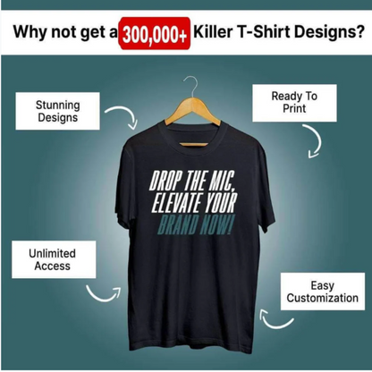 300K+ Editable T-Shirt Designs