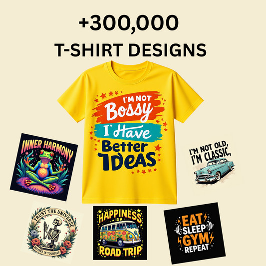 300K+ Editable T-Shirt Designs