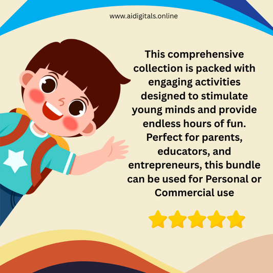 Kids' Learning & Activity Mega Bundle