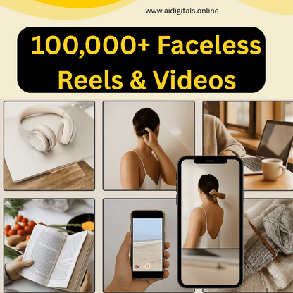 100,000+ Faceless Reels & Videos