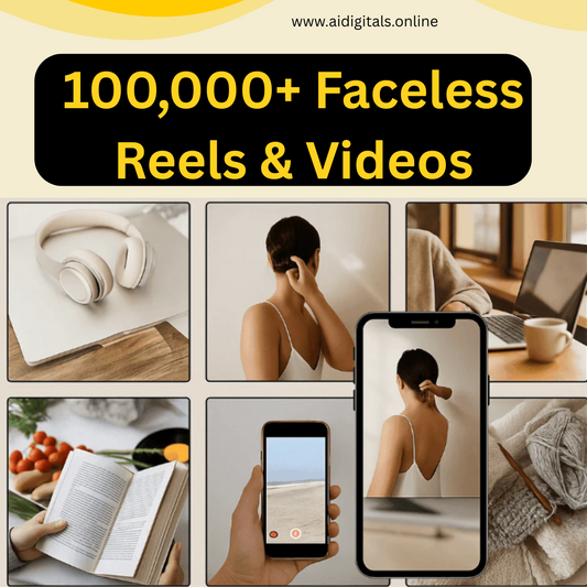 100,000+ Faceless Reels & Videos
