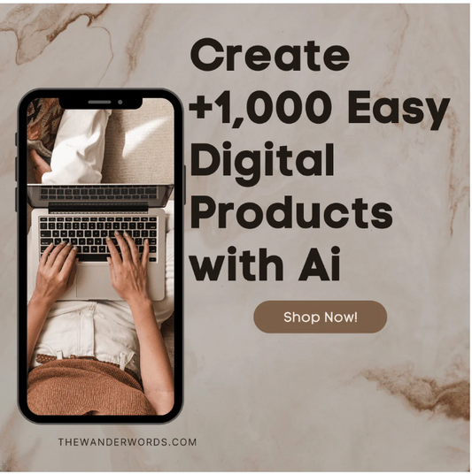 Create +1,000 Easy Digital Products with Ai