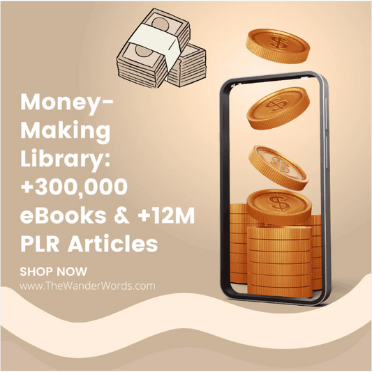 300,000 PLR eBooks & 12 Million Articles for Instant Content Creation